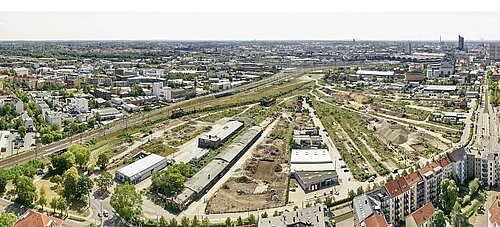 Entwicklungsgebiet Eutritzscher Freiladebahnhof Urheber: Unrau Fotografie